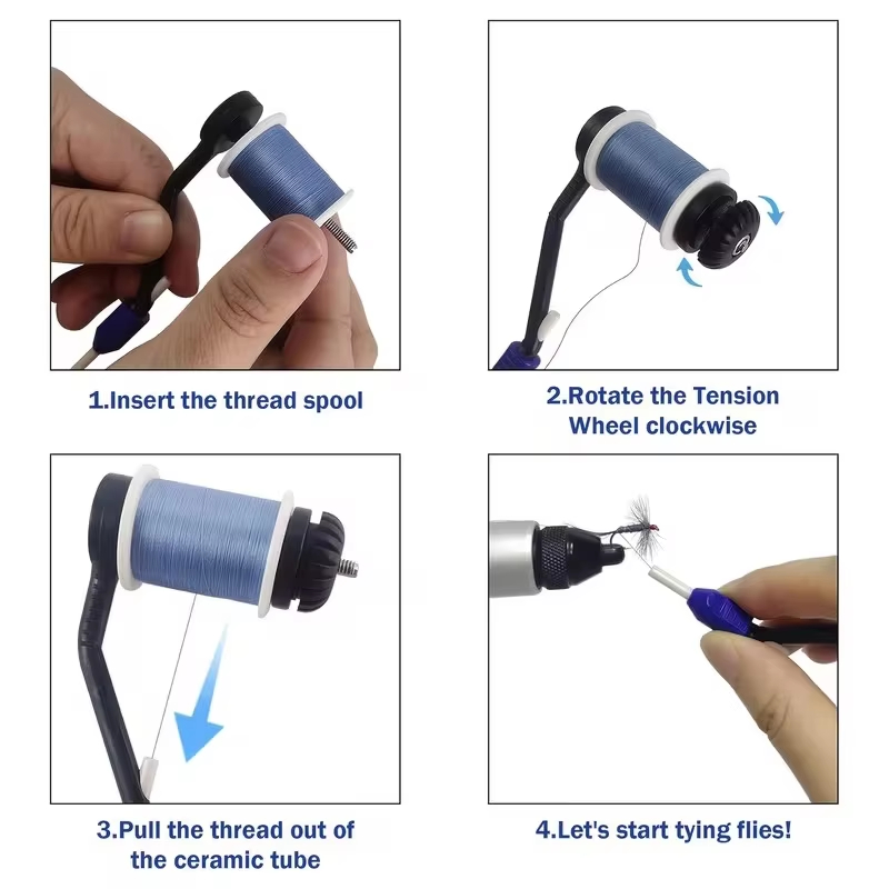 2 supports de bobine pour mont - Fishing Line Winder avis et prix